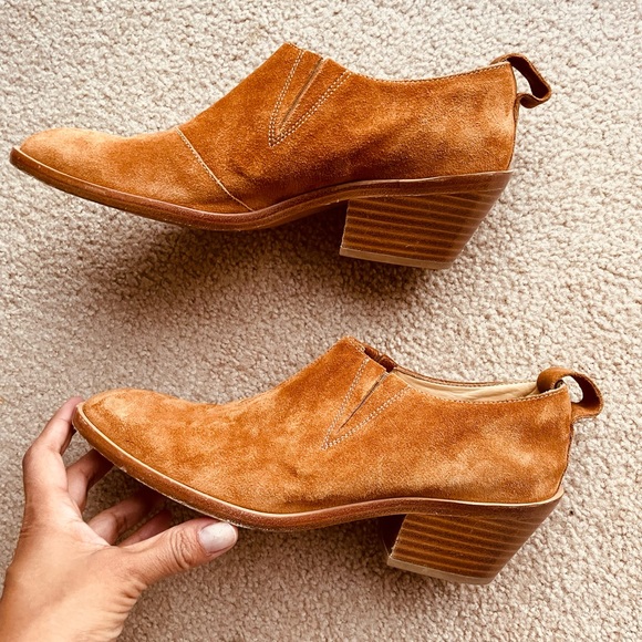 Rag & Bone Thompson Suede Ankle Boots - Picture 8 of 11